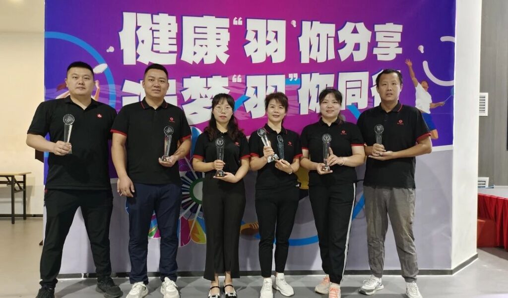 健康“羽”你分享,追梦“羽”你同行——k8凯发物流第三届“智慧杯”羽毛球比赛