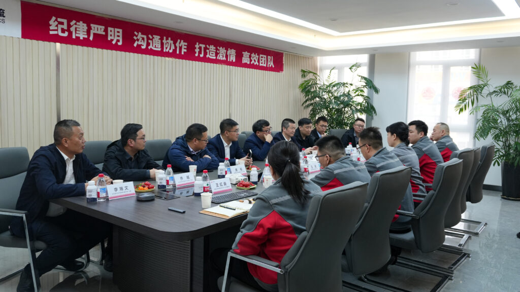 吉利商用车集团莅临k8凯发物流进行交流